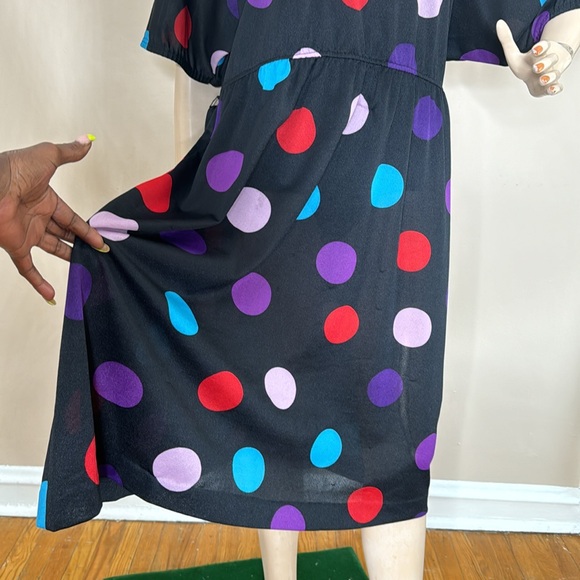 Vintage Polka Dot Dress - Picture 11 of 15